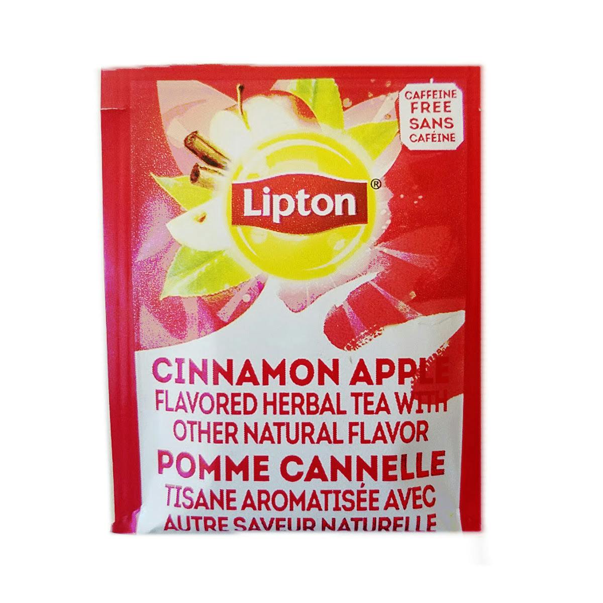 Wholesale Lipton Cinnamon Apple Herbal Tea Travel Size (SKU 1868963