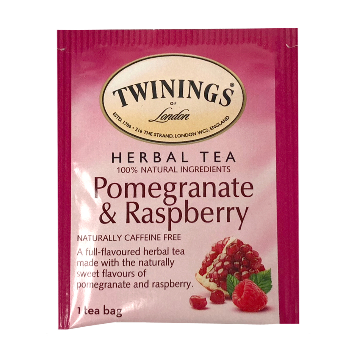Wholesale Pomegranate Raspberry Herbal Tea packet DollarDays