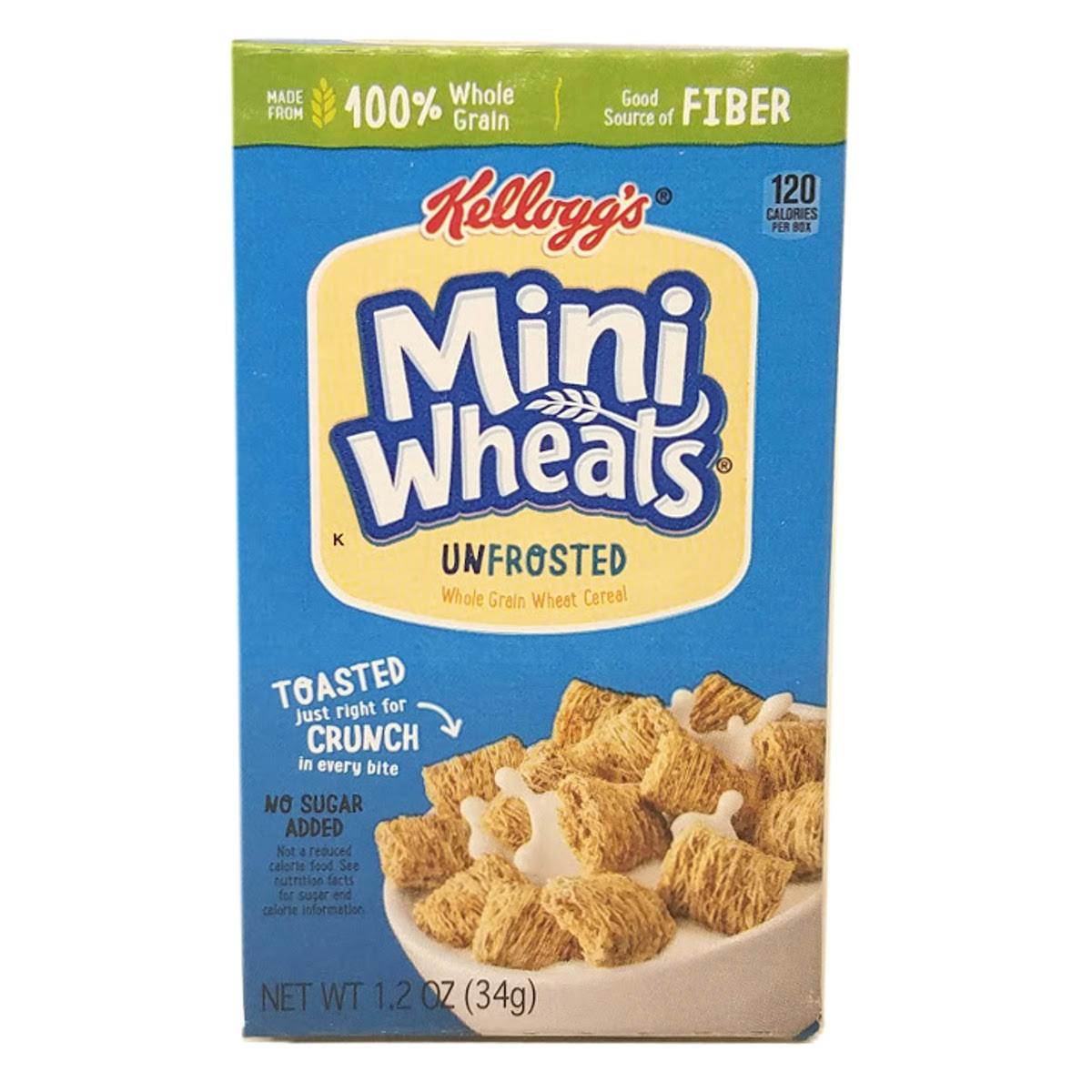 Wholesale Bite Size Mini-Wheats Unfrosted Cereal (Box) 1.06 oz (SKU ...