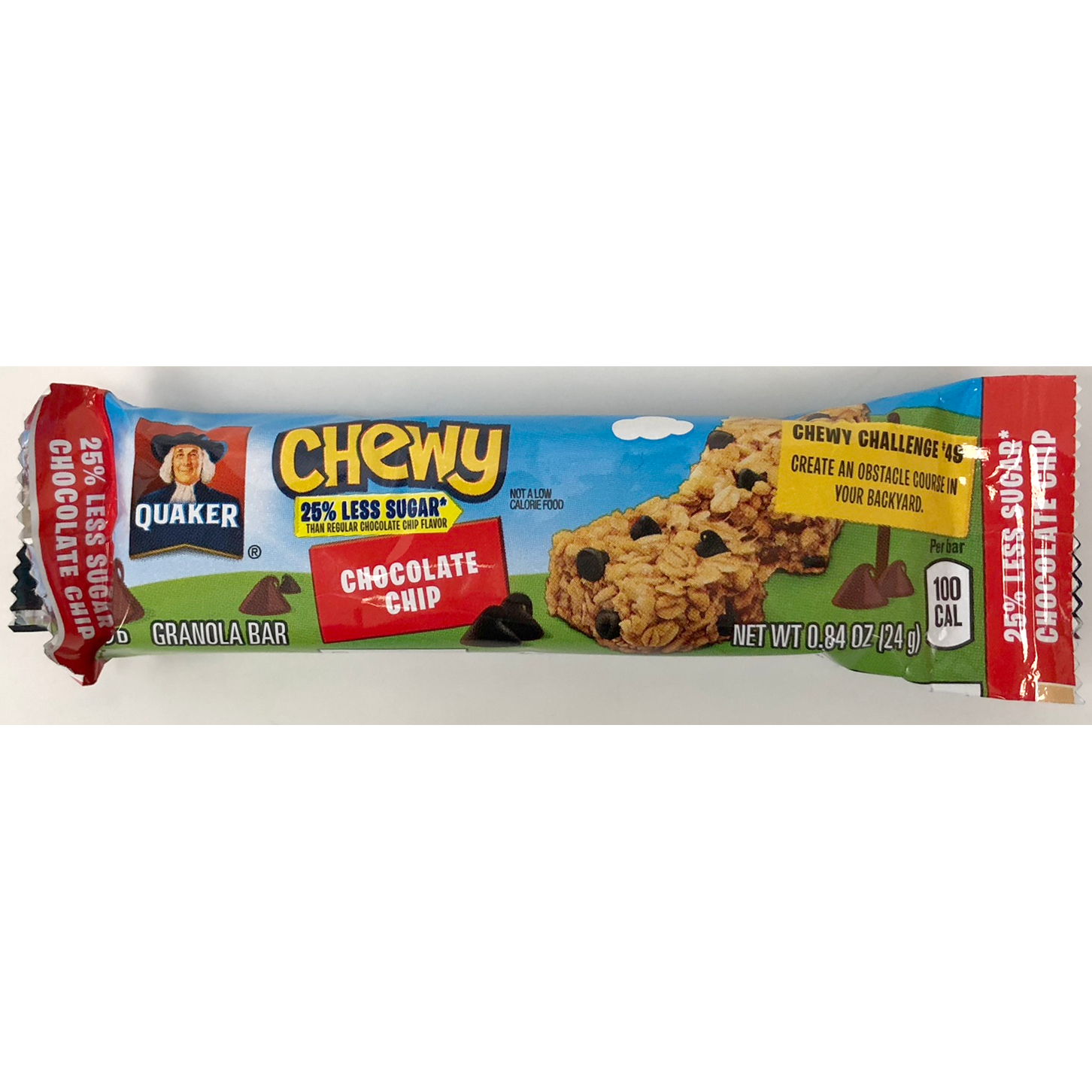 Wholesale Chewy Granola Bar Chocolate Chip - Low Sugar 0.84 oz