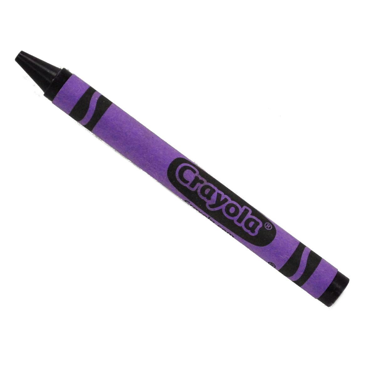 Wholesale Crayola Single Crayon - Violet Purple (SKU 2304569) DollarDays