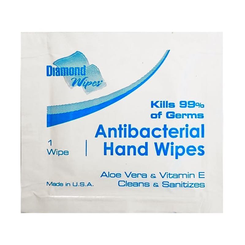 Diamond Wipes® Antibacterial Hand Wipe