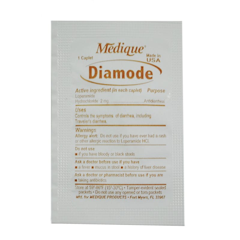 Medique® Diamode Antidiarrheal Caplets - 1 pack
