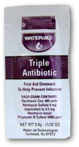 Water-Jel Triple Antibiotic Ointment Packet -1/32 oz