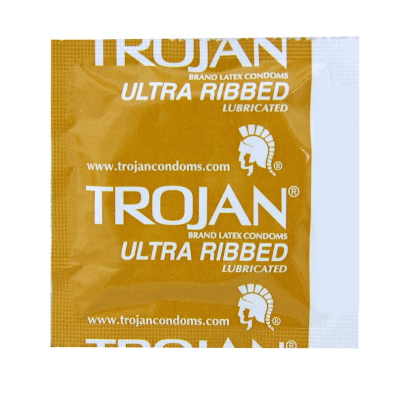 Trojan® Ultra Ribbed Lubricated Condom