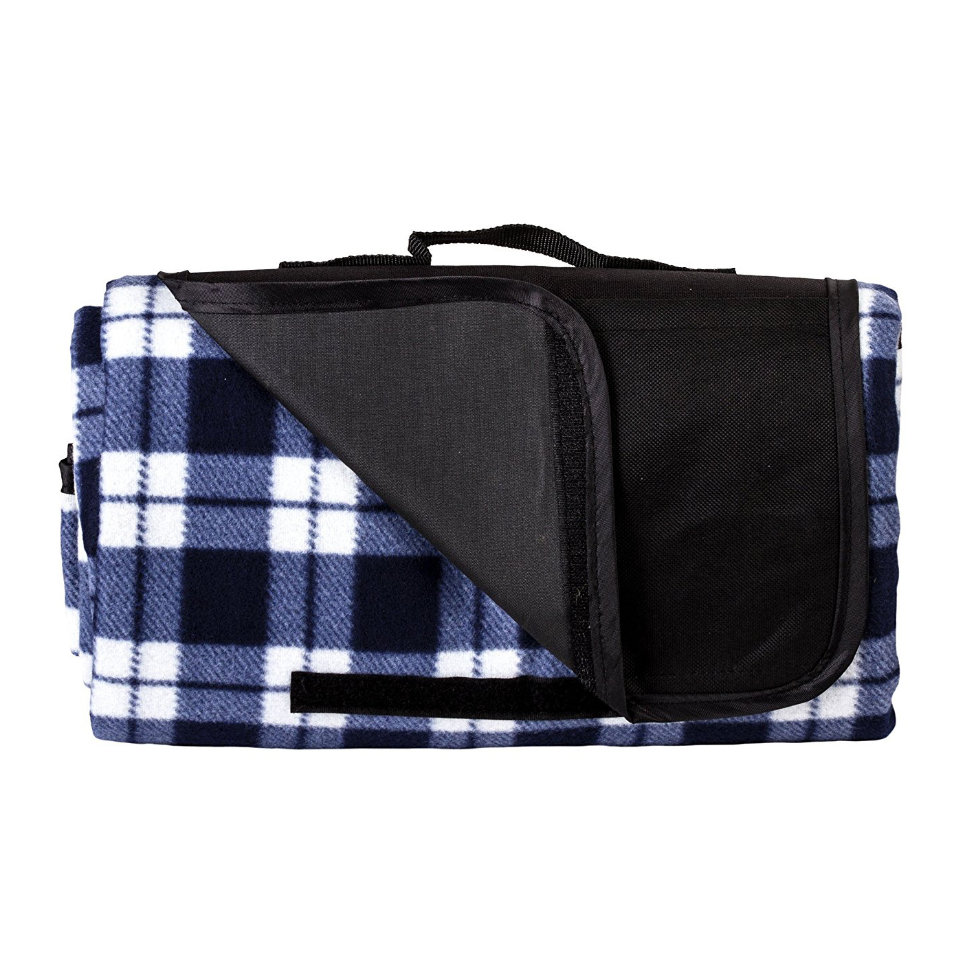 Wholesale Blue Checked Picnic Blanket DollarDays