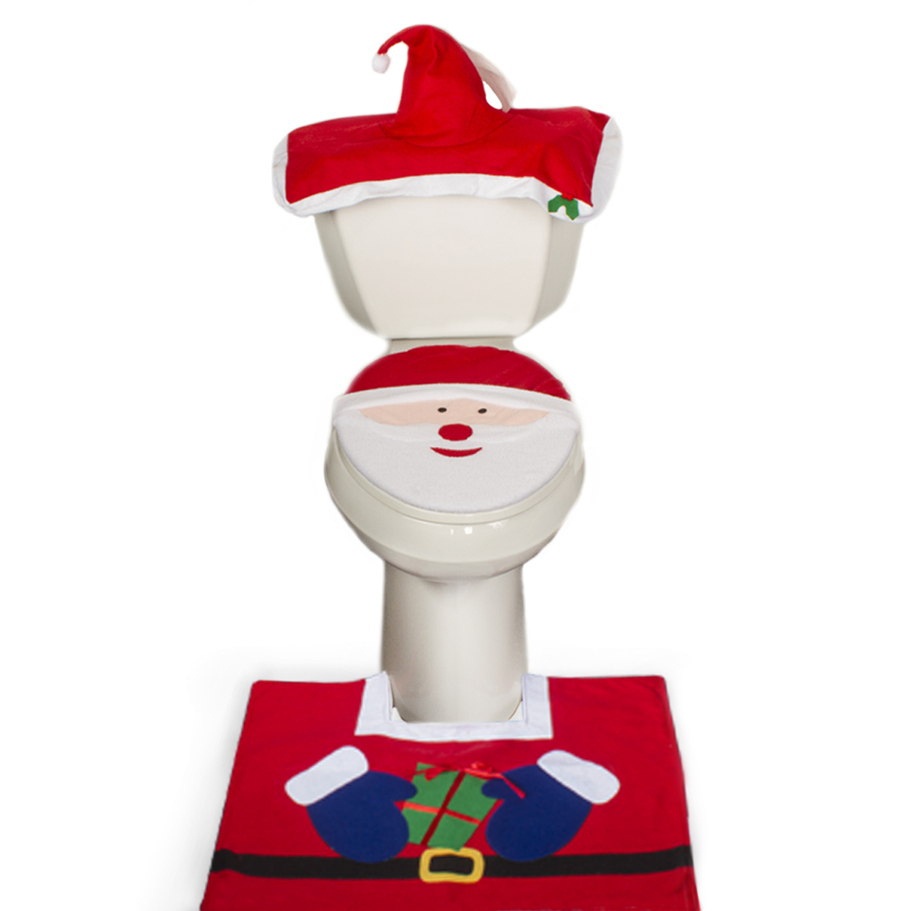 Wholesale Santa Claus Christmas Décor Bathroom Set (SKU 2284947) DollarDays
