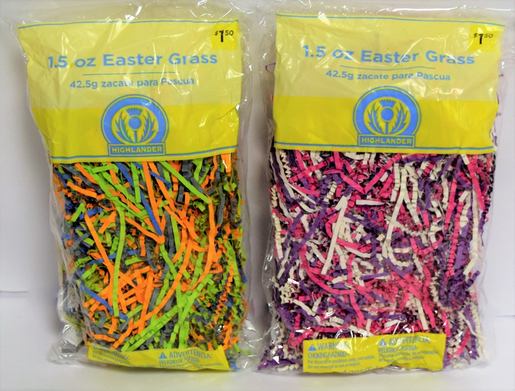 Wholesale Easter Paper Crinkle Grass 1.5 oz DollarDays