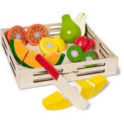 Melissa & Doug Fruit Cutting Sets - Wooden, 18 Pieces, Ages 3+