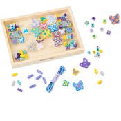 Melissa & Doug Butterfly Wooden Bead Kits - 120 Beads