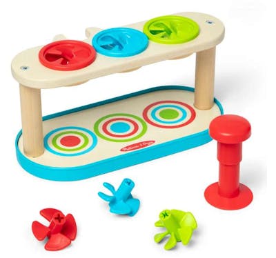 Match &amp; Push Spinning Top Toys