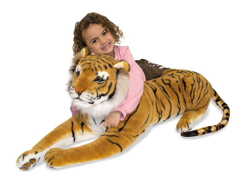 melissa and doug giant white tiger