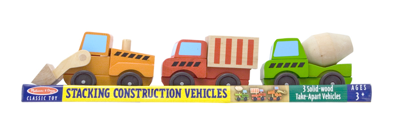 stacking construction vehicles