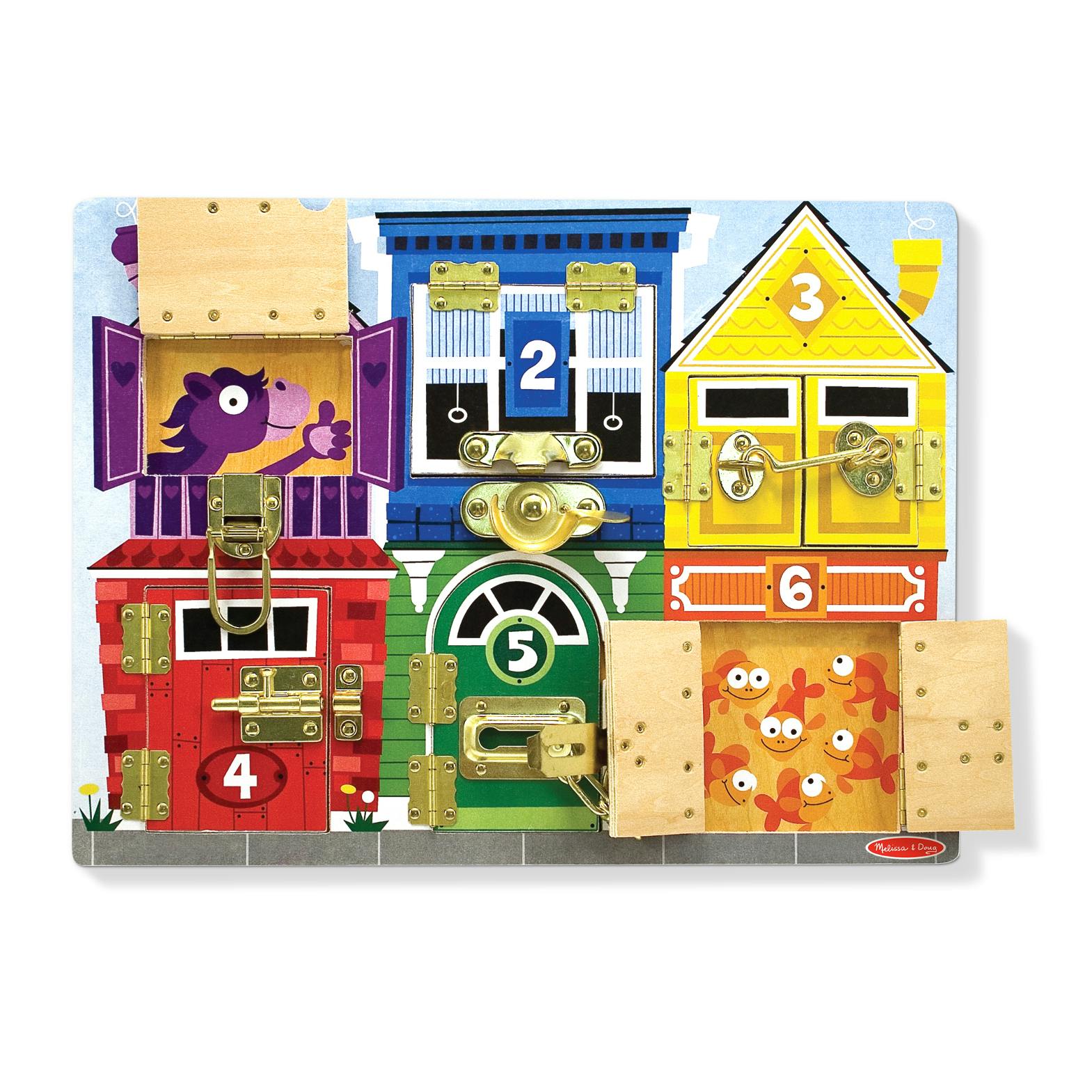 melissa & doug 3785 & doug latches board stores
