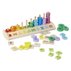 Melissa & Doug Counting Stackers - 55 Shapes, 10 Tiles image number null