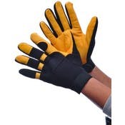 Deer Skin Mechanic Gloves - Large