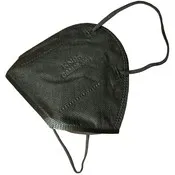 KN95 Masks - Black, 95% Filtration, Individually Wrapped