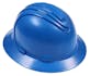 Hard Hat with Full Brim - Blue