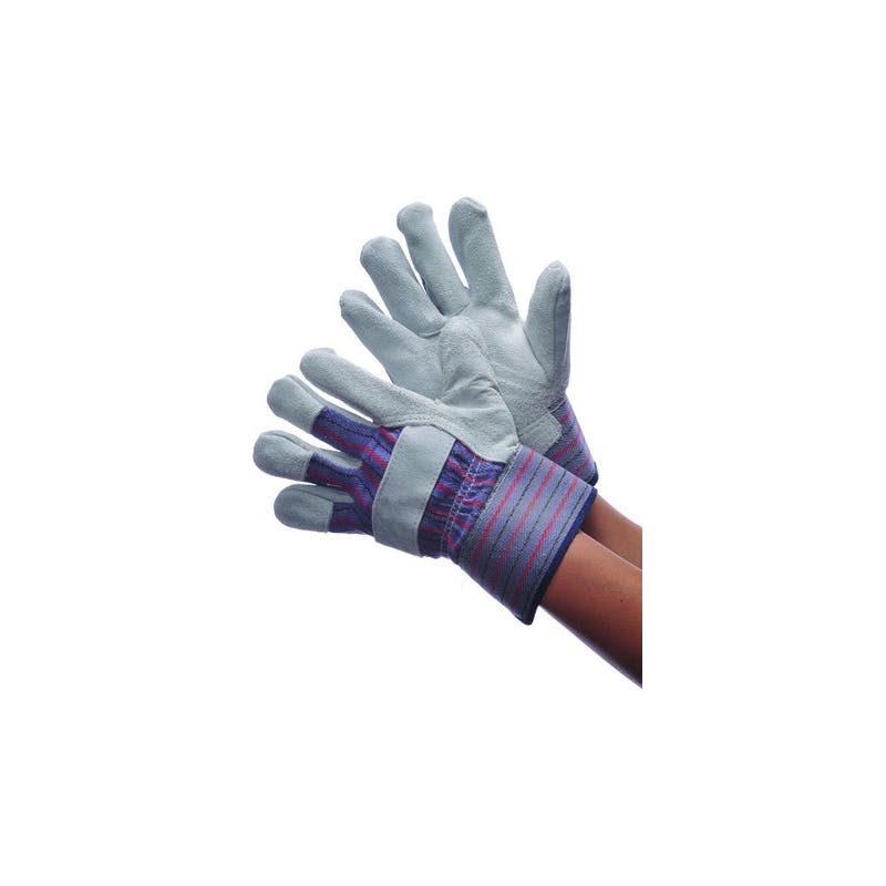 Economy Shoulder Leather Palm Gloves Large