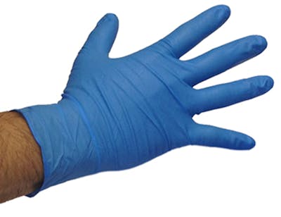 Nitrile Industrial Gloves - Large, 4 mil, Powder Free