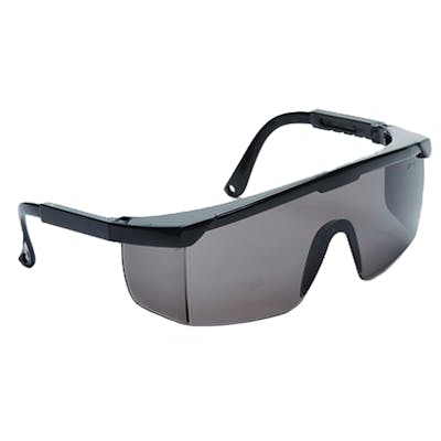 Safety Glasses - Grey Lens, Anti-Scratch, UV Protection