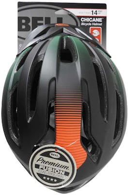 Bell Chicane Bike Helmets, Black and Orange