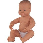 Newborn Baby Dolls - Vinyl, Boy, 15"
