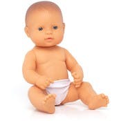 Newborn Baby Boy Dolls - Vinyl, 12"
