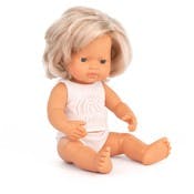 Girl Baby Dolls - 15", Blonde Hair