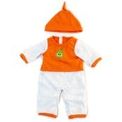 15" Doll's Orange/Striped Pajamas