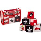 First Senses Colorful 6 Cubes Set