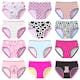 Girls' Panties - Assorted Prints, Size 2-14 (2 of 2)