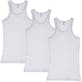 Toddler Boys' Tank Tops - 4T, White, 3 Pack