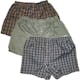 Boys' Woven Plaid Boxer Shorts - XL, 3 Pack (2 of 4)