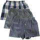 Boys' Woven Plaid Boxer Shorts - XL, 3 Pack (3 of 4)