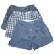 Boys' Woven Plaid Boxer Shorts - XL, 3 Pack (1 of 4)