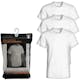 Men's Crew Neck Undershirts - White, Small, 3 Pack (2 of 2)