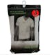 Men's V-Neck Undershirts - White, Large, 3 Pack (3 of 3)