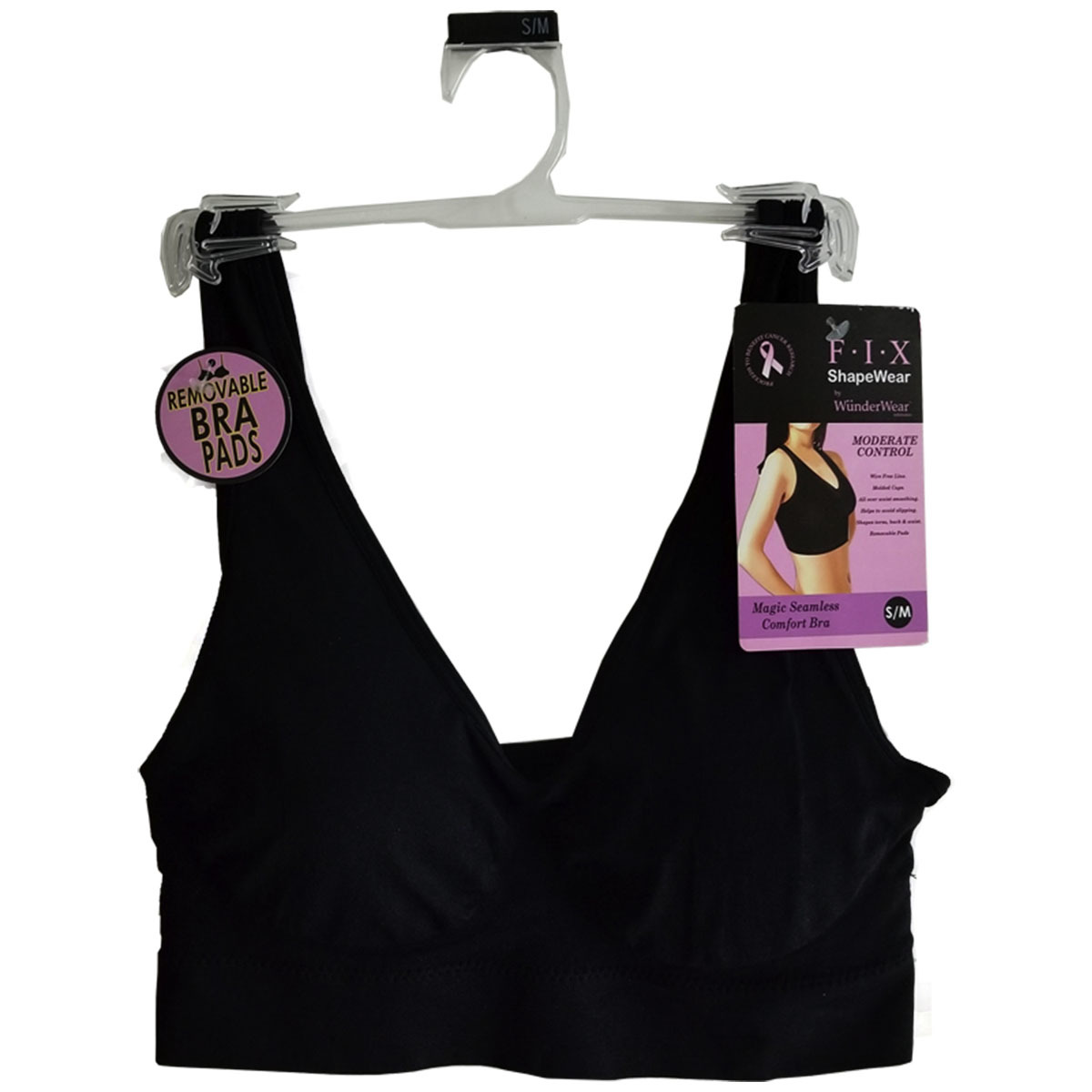 Wholesale Shapewear Bras Seamless, Black DollarDays