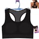 Women's Sports Bras - Black, S-3X, Racerback (2 of 2)