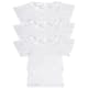 Girls' Cotton Undershirts - White, XL, Crewneck, 3 Pack (1 of 3)