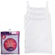 Toddler Girls' Camisoles - White, 2T-3T, 3 Pack (1 of 2)