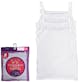 Toddler Girls' Camisoles - White, 4T, 3 Pack