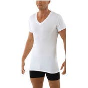 Men's V-Neck Undershirts - White, Medium, 3 Pack