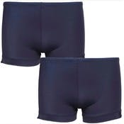 Girls' Undershorts - Navy, M-XL, 2 Pack