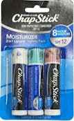 ChapStick Moisturizer Lip Balm 2-in-1 - Assorted 3-Pack