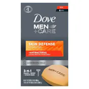 Dove Men+Care Bar Skin Defense, Antibacterial - 3.75 oz