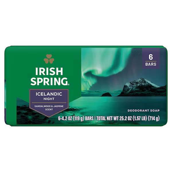 Irish Spring Soap Bars, Icelandic Night - 4.2 oz