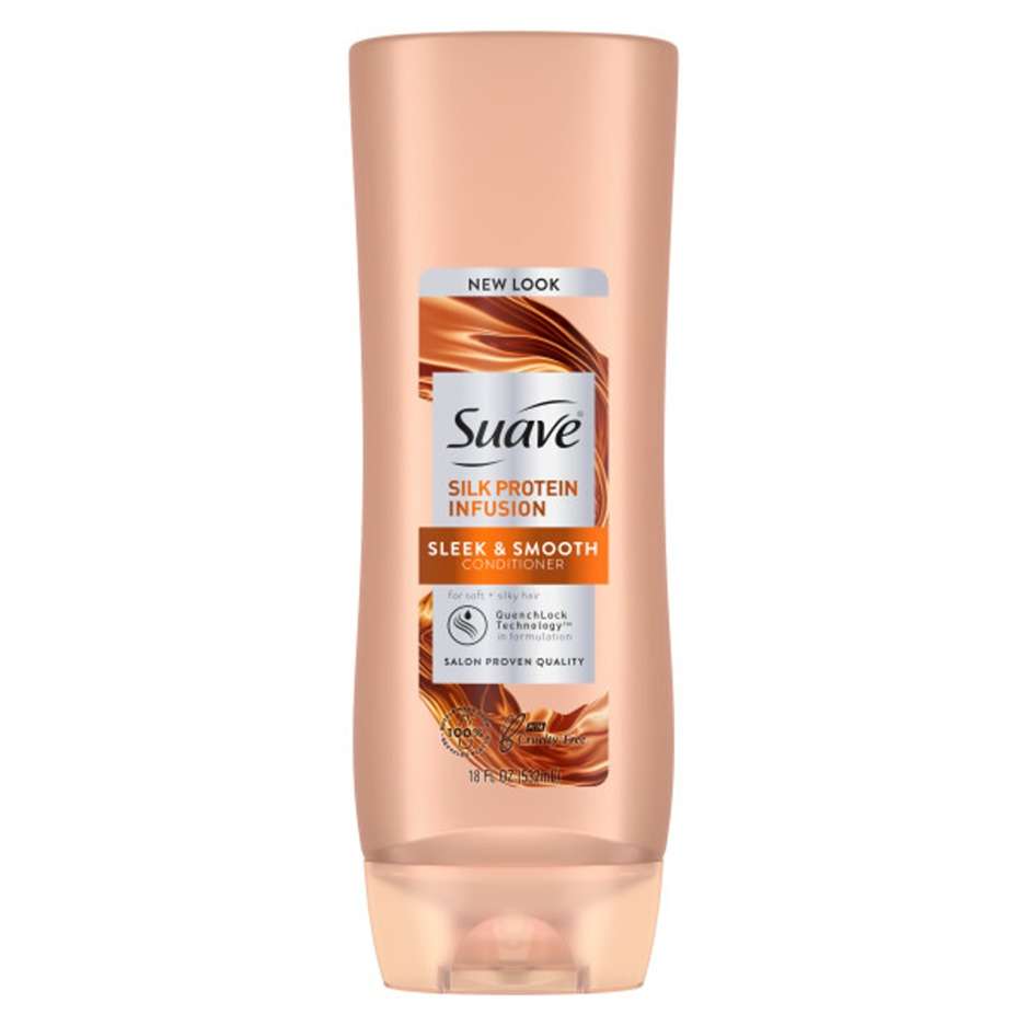 Suave Silk Protein Infusion Sleek & Smooth Conditioner - 18 oz