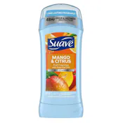 Suave Invisible Solid Antiperspirant Deodorant, Mango and Citrus  - 2.6 oz